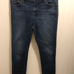 LRL Ralph Lauren Jeans Womens 16 Blue Denim Straight Leg